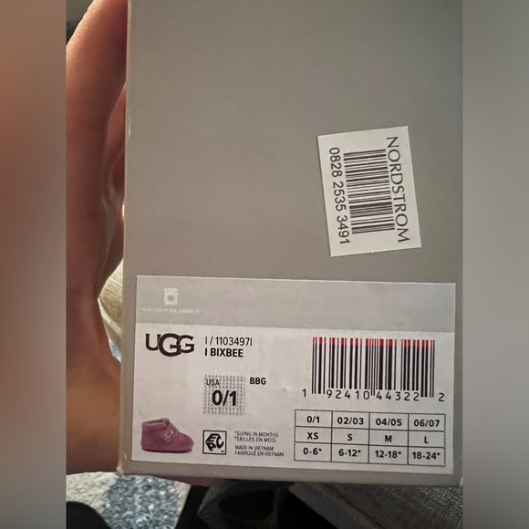 Ugg Bixbee Baby Booties Bubblegum - Picture 5 of 9